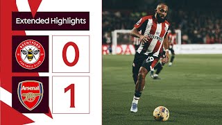 Brentford 0 Arsenal 1  Extended Premier League Highlights [upl. by Ydurt115]