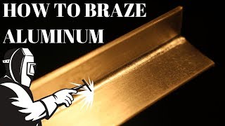 Aluminum BrazingWelding For Beginners [upl. by Sedecram799]