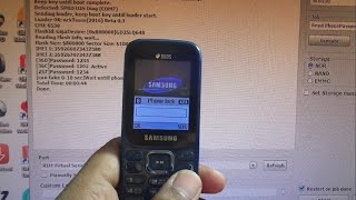 Samsung B310E phone lock remove by UMT [upl. by Akemahs27]