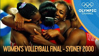 Womens Volleyball Final  CUB v RUS  Sydney 2000 Replays [upl. by Medor]