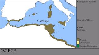 History of Carthage 814 BCE146 BCE [upl. by Ysnat]