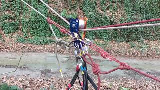 Rope Rescue Tensioned Rope HighLine System [upl. by Pliske]