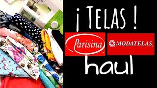 HAUL DE TELAS  Parisina Modatelas [upl. by Prue]