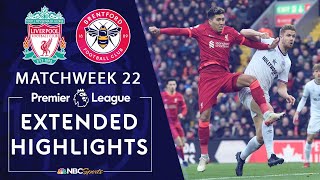 Liverpool v Brentford  PREMIER LEAGUE HIGHLIGHTS  1162022  NBC Sports [upl. by Ramona]