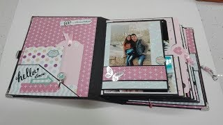 ALBUM de fotos scrapbooking GRAN CAPACIDAD [upl. by Nered489]