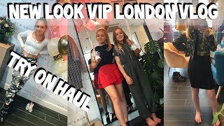 New Look VIP Appointment LONDON Vlog  TEEN try on haul [upl. by Ttcos]