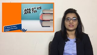 How APA 7th is different from APA 6th [upl. by Yeleen148]