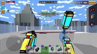 Pixel Gun 3D 75 Kill Gameplay [upl. by Seidler]