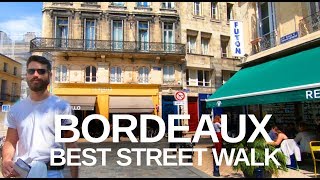 4K Virtual walking video of Bordeaux France 4k I Most beautiful city in France [upl. by Idahs]