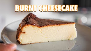 The Easiest Way To Make Cheesecake Basque Style [upl. by Erbas]