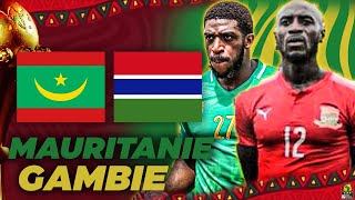 🔴🇲🇷🇬🇲 MAURITANIE  GAMBIE  CAN 2021 [upl. by Letniuq]