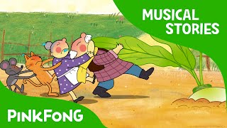 The Great Big Turnip  Fairy Tales  Musical  PINKFONG Story Time for Children [upl. by Niltac784]