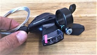 Old Shimano Mountain Bike shifter replacement [upl. by Anerhs]