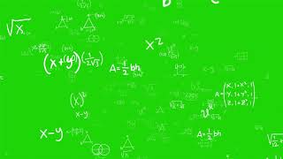 Maths Equation Floating  Green Screen Meme Template [upl. by Ellekim496]