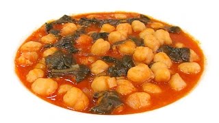 Garbanzos con Espinacas [upl. by Riccio110]