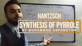 Hantzsch Synthesis of Pyrrole [upl. by Deni327]