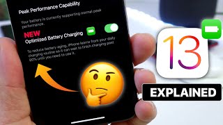 iOS 13 New Optimized Battery Charging  How it Works [upl. by Acino]