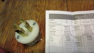 Making a dog bone adapter for my 4 plug 240V generator to run 3 wire 120V 30 AMP [upl. by Yuri]