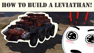 WOW How To Build The BEST Leviathan  Beginner Crossout Build Guide [upl. by Jeffers]