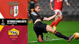 Braga vs Roma Extended Highlights  UCL on CBS Sports [upl. by Forcier858]