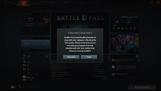 how to solve dota 2 Valve Anti Cheat VAC Solved [upl. by Leunammi354]