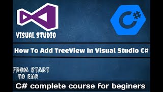 how to add TreeView in visual studio C  winform [upl. by Eloise]