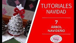 ğŸ€ TUTORIAL DE NAVIDAD 7 ARBOL DE NAVIDAD Amigurumi  Amigurumi Crochet CHRISTMAS TREE [upl. by Nosac]