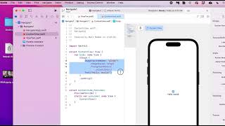 Navigate Between Views  SwiftUI [upl. by Kelleher]