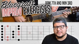 Bluegrass Improv Exercises  Guitar Lesson [upl. by Atiuqram]