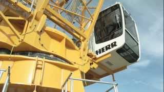 Liebherr  357 HCL Luffing Crane [upl. by Ahsinrad]