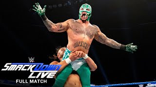 FULL MATCH  Rey Mysterio vs Andrade – 2outof3 Falls Match SmackDown Jan 22 2019 [upl. by Aroz433]