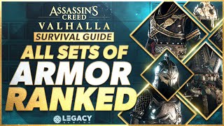 Every Armor Set Ranked  Assassins Creed Valhalla Survival Guide [upl. by Haberman752]