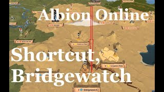 Albion Online  Caerleon to Bridgewatch fast almost safely [upl. by Vito632]