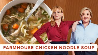 How to Make Pressure Cooker Farmhouse Chicken Noodle Soup [upl. by Kinch407]