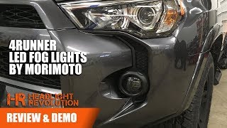 Morimoto XB LED Fog Light Toyota 4Runner Review and Demo  Headlight Revolution [upl. by Aliac]