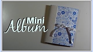 Tutorial Mini Album rápido y fácil  Scrapbook  MundoParty [upl. by Jankell161]