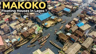 MAKOKO Whats Inside the FLOATING SLUM of Lagos Nigeria [upl. by Anivla]