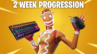 2 WEEK Fortnite Keyboard and Mouse Progression TIPS [upl. by Yelrac631]