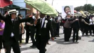 You better second line Jazz funeral in New Orleans for Juanita Brooks [upl. by Rankin]