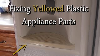 Fixing Yellowed Plastic Appliance Parts [upl. by Gnaht927]