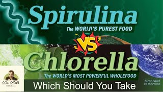 🥦Chlorella 🌱 or Spirulina The Ultimate Superfood ShowdownDrBobMcCauley ✨ [upl. by Llerat213]