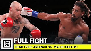 FULL FIGHT  Demetrius Andrade vs Maciej Sulecki [upl. by Zinnes]