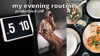 My Productive amp Chill Evening Routine [upl. by Larkin]