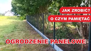 ⭐ Ogrodzenie panelowe 3D  Jak zrobić ⭐ [upl. by Armando]