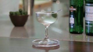 How to Make a Martini  Cocktail Recipes [upl. by Stephi934]