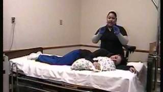 RT Chest Physiotherapy Demonstration [upl. by Lilas]