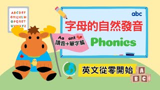 【英文從零開始】字母的自然發音🔠｜Phonics｜Boro English [upl. by Llerroj]