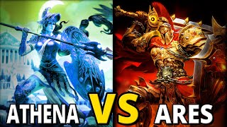 Ares VS Athena Who Is More POWERFUL  Mythology Wars [upl. by Acinomahs385]