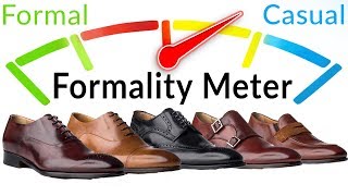 10 Dress Shoes Ranked Formal To Casual [upl. by Notserp585]