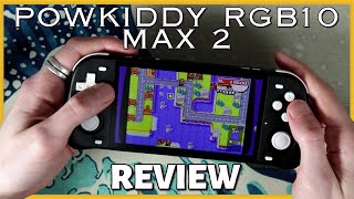 Powkiddy RGB 10 Max 2  REVIEW  Portable Emulation [upl. by Accber658]